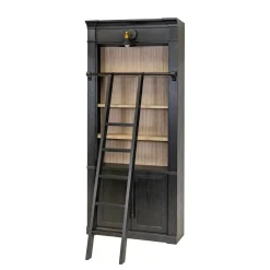 Abbot Place 94" Tall Bookcase & Ladder Bookcases & File Cabinets