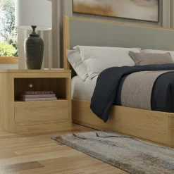 New Aiden California King Bed, Dresser, Mirror, Night Stand All Modern Living Items|Bedroom