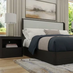 New Aiden Califronia King Bed, Dresser, Mirror, Night Stand All Modern Living Items|Bedroom