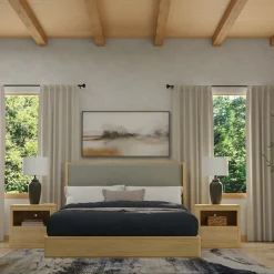 Online Aiden King Bed, Dresser, Mirror, Night Stand All Modern Living Items|Bedroom
