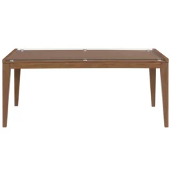 Clearance Amalie 7pc: Dining Table And 6 Upholstered Chairs Dining|Dining Room Sets