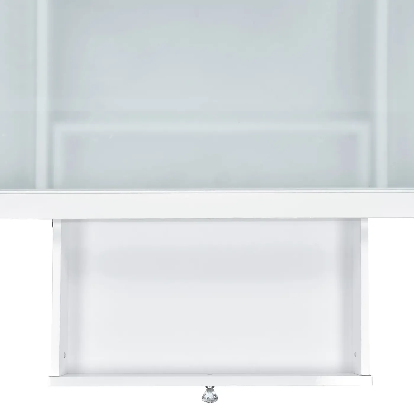 Amelia 3 Drawer Vanity with Lighted Mirror Vanities|Kids Desks & Chairs