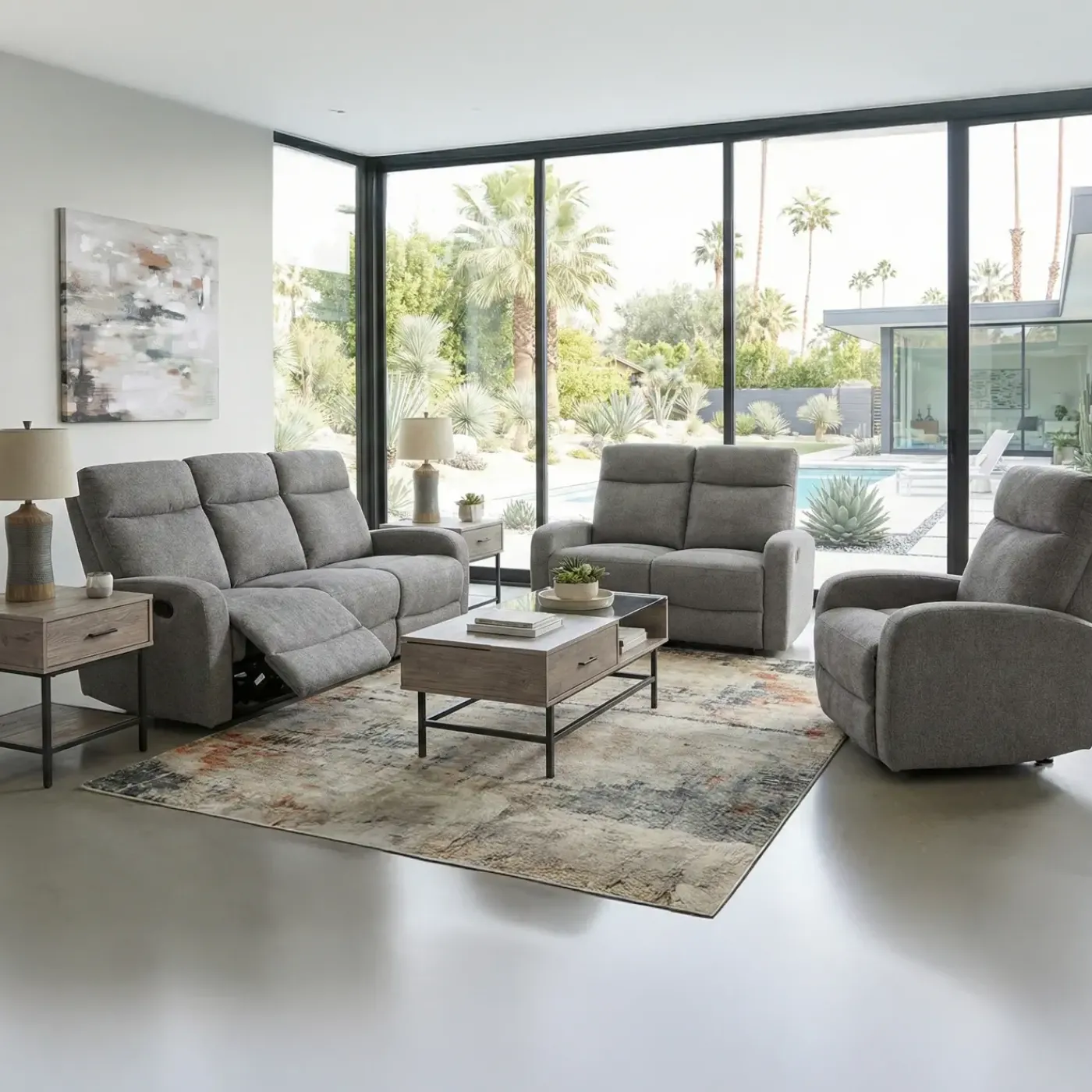 Discount Archer Reclining Living Room Set-Special Buy! Living Room|Living Room Sets