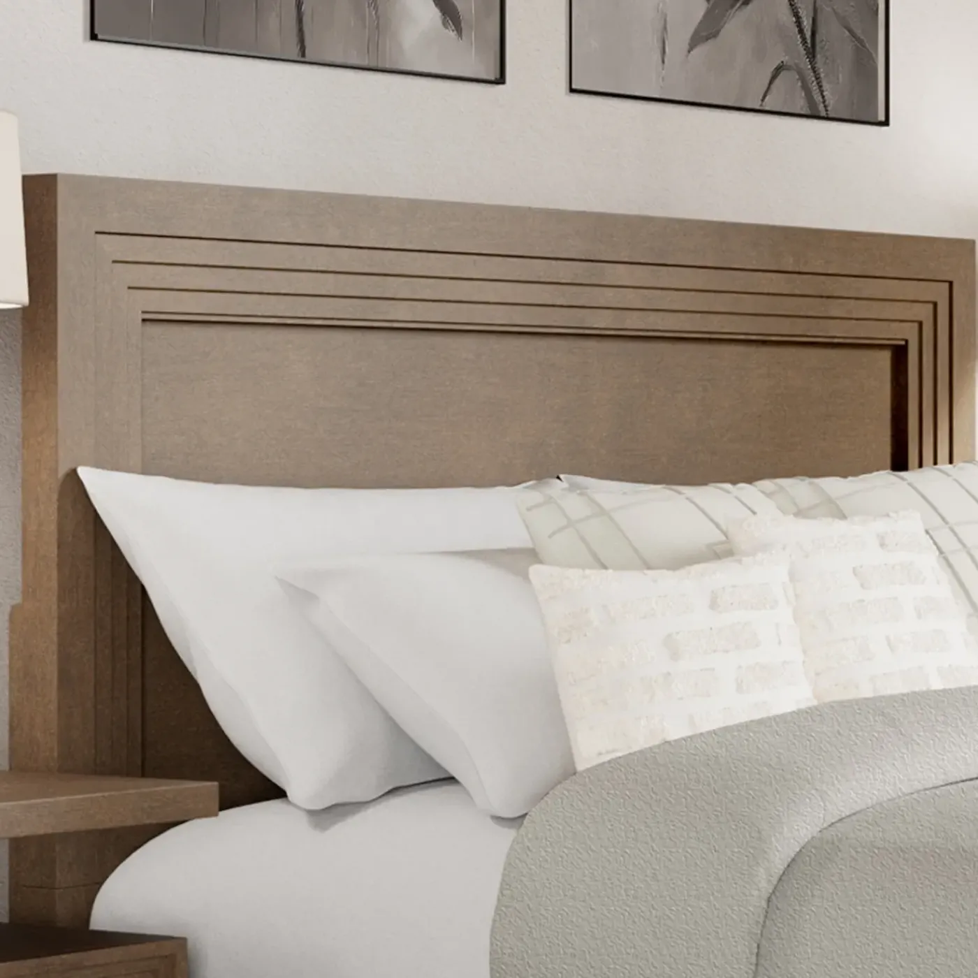 Discount Aspen California King Illuminated Panel Bed King Beds