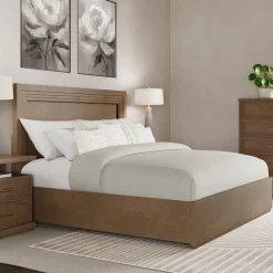 Discount Aspen King Illuminated Panel Bed King Beds