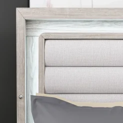 Hot Avery California King Upholstered Bed with Light King Beds