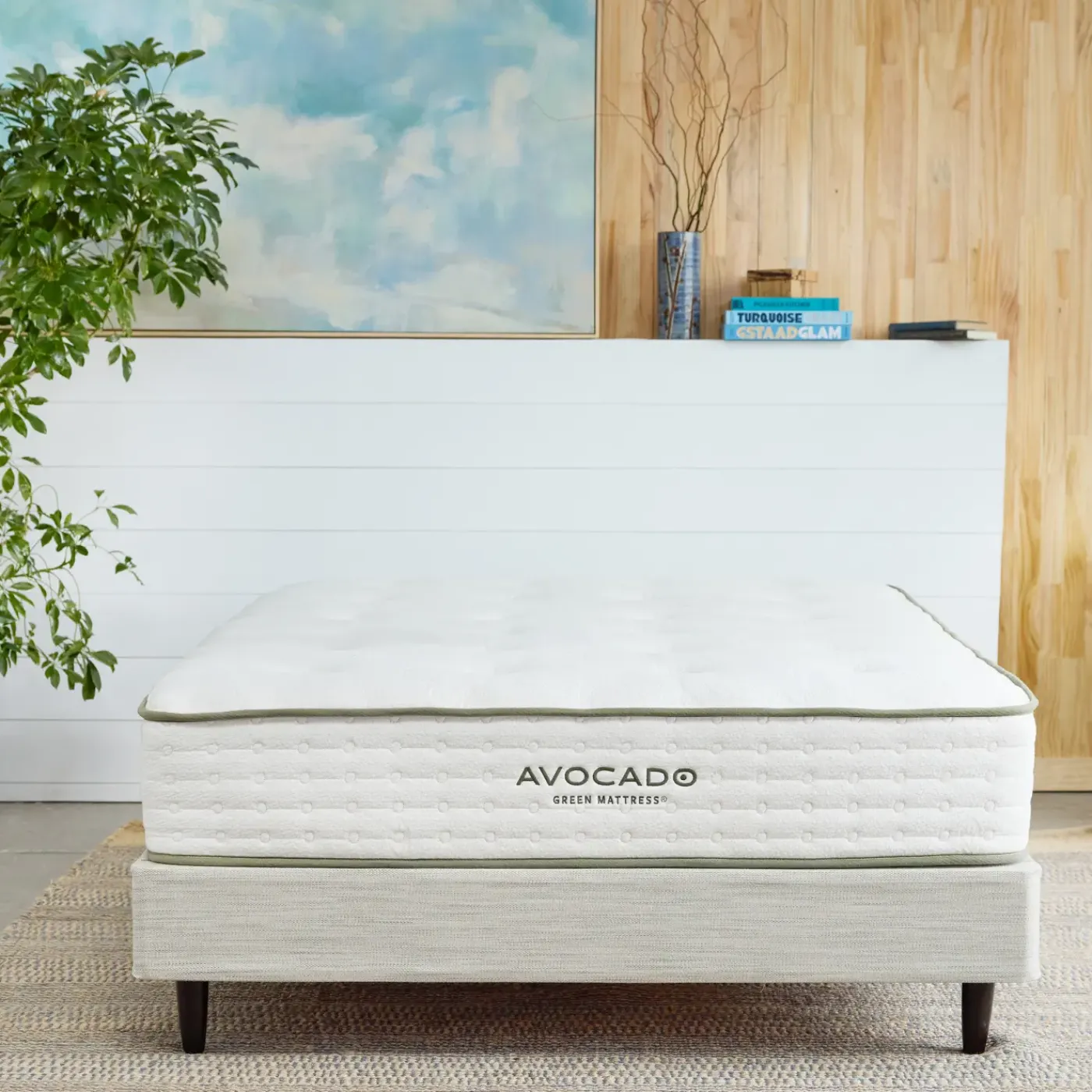 Hot Avocado Green Mattress Medium Eastern King Mattress Eastern King Mattresses