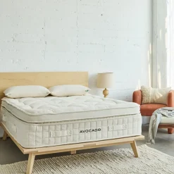 Discount Avocado Luxury Organic Plush Eastern King Mattress Eastern King Mattresses