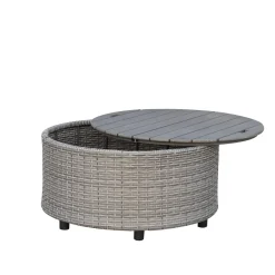 Barbados Storage Cocktail Table Outdoor & Patio|All Outlet & Clearance Items