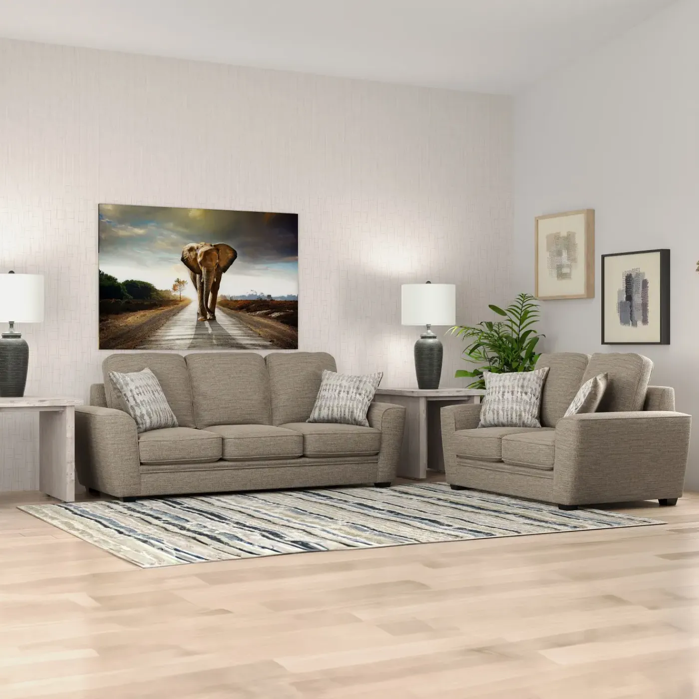 Hot Barnes Sofa and Loveseat Sofa & Loveseat Living Room|Living Room Sets