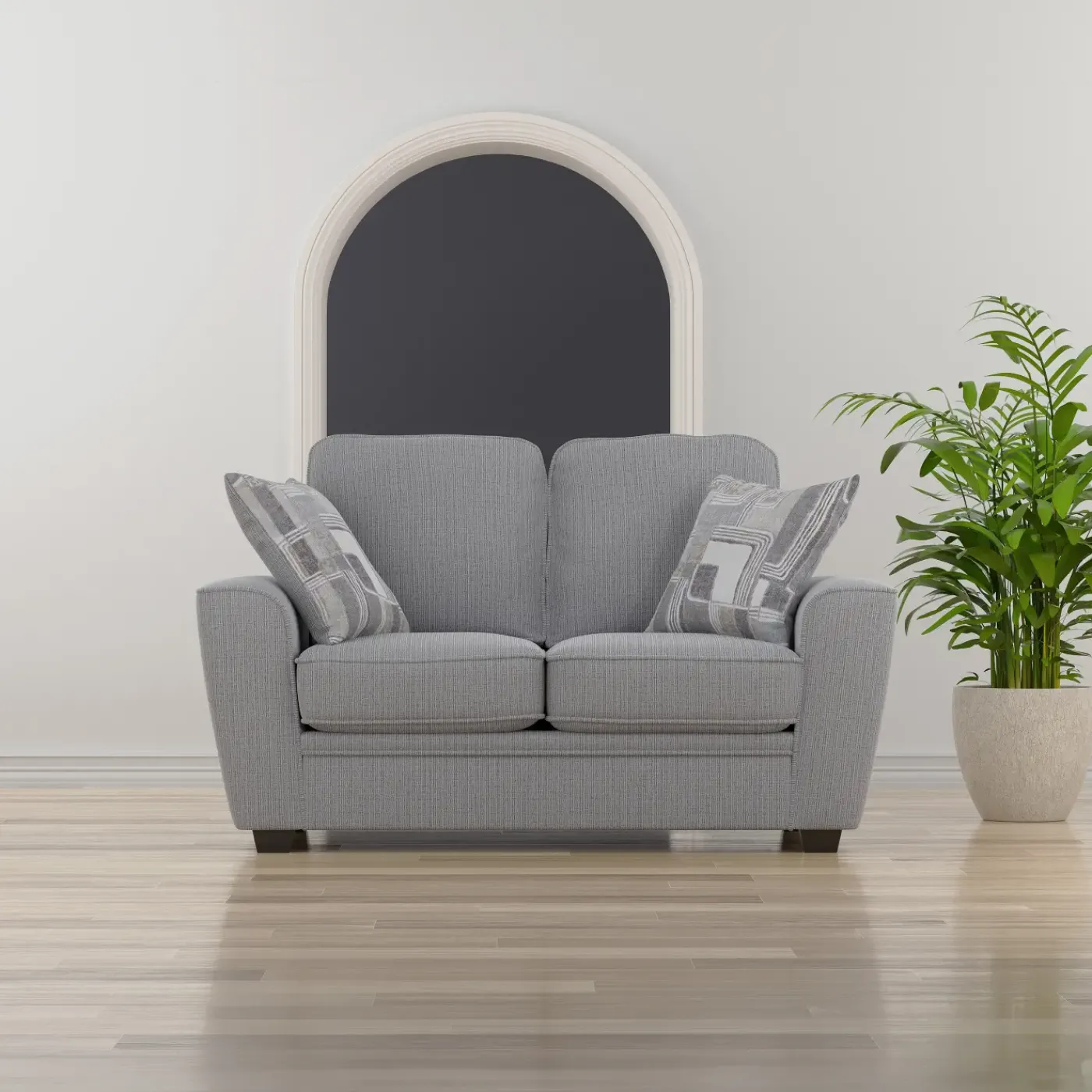 Barnes Stone Sofa and Loveseat Living Room|Living Room Sets