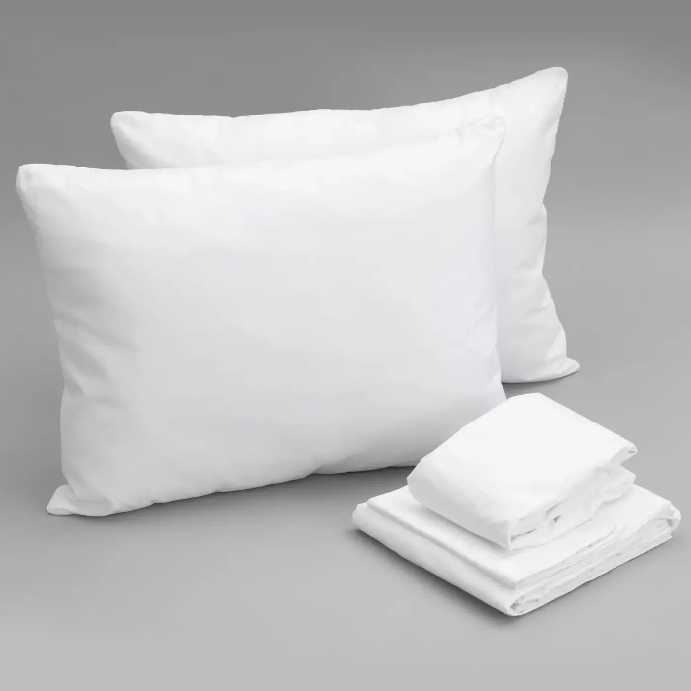 Basic Queen Size Bedding Bundle Sheets & Mattress Protectors