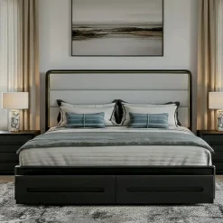 Online Becket Panel Bed-New! Beds & Headboards