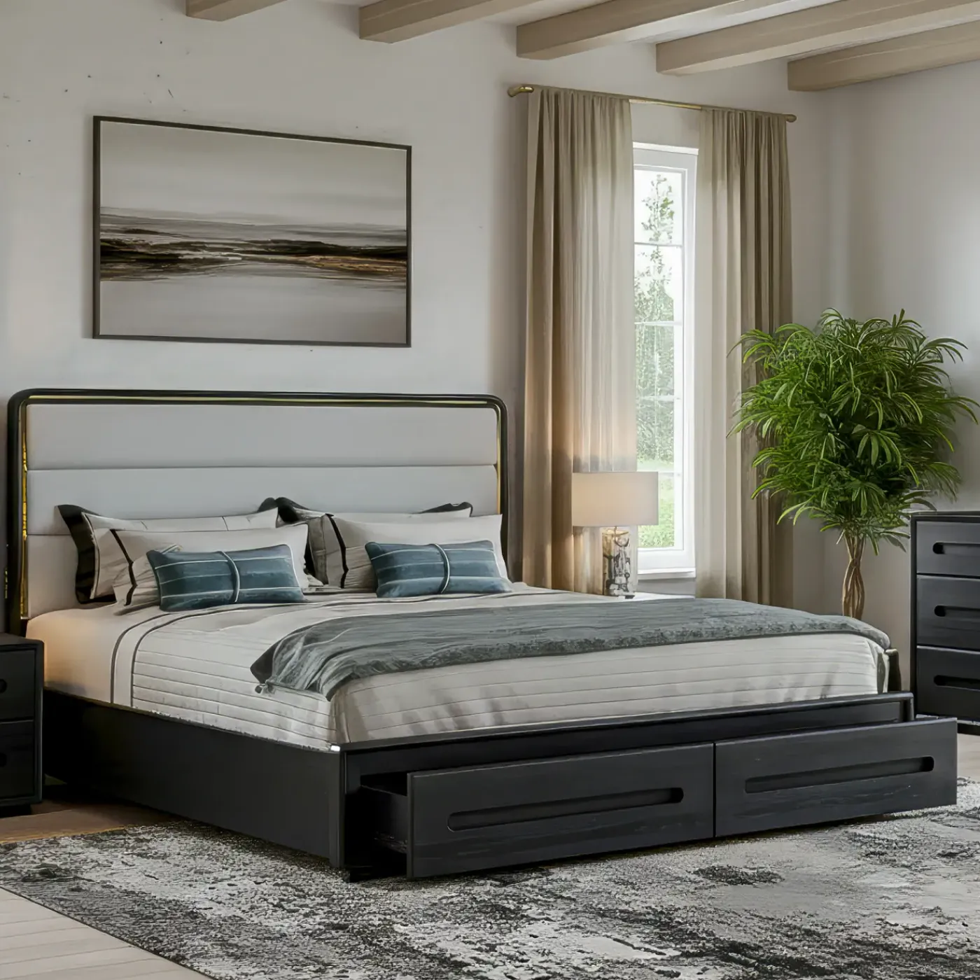 Best Becket Storage Bed-New! Queen Beds|Beds & Headboards