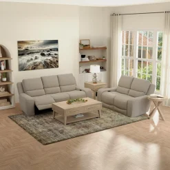 Sale Blake Buy the Power Reclining Sofa, Get the Power Reclining Loveseat Free Living Room Sets|Reclining Furniture