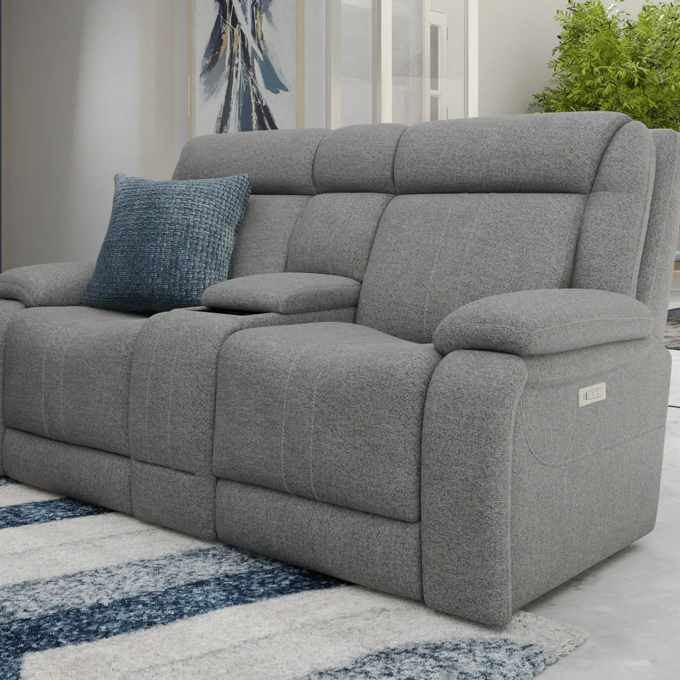 New Blockbuster Immersive Sound Power Living Room Set-New! P3 ZG with Immersive sound Sofa & Loveseat Living Room Sets|Reclining Furniture