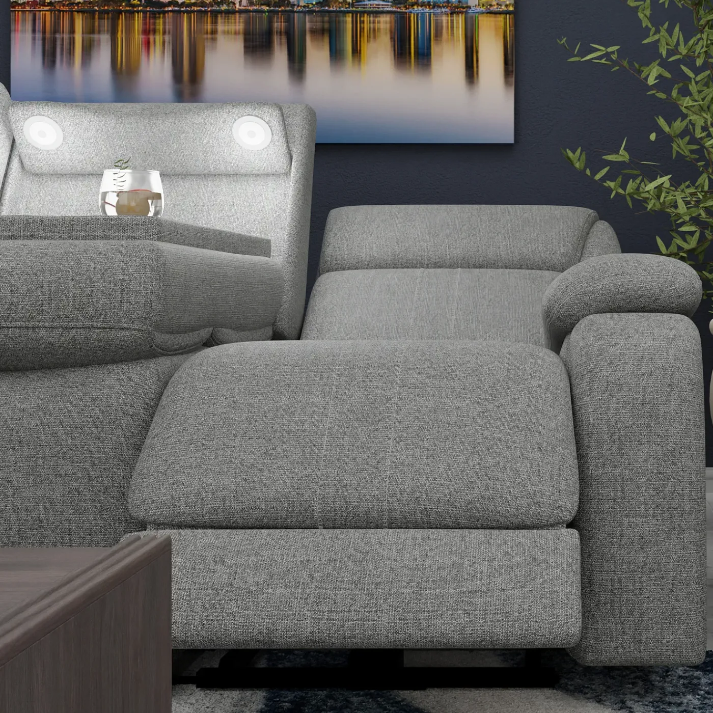 Hot Blockbuster-New! P3 ZG Sofa with Immersive sound & heat and massage Sofas & Couches