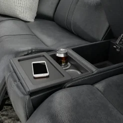 Hot Blockbuster 6pc Immersive Sound Power Sectional w/heat and massage Living Room Sets|Sectionals