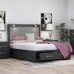 Outlet Bowery Queen Storage Bed Queen Beds