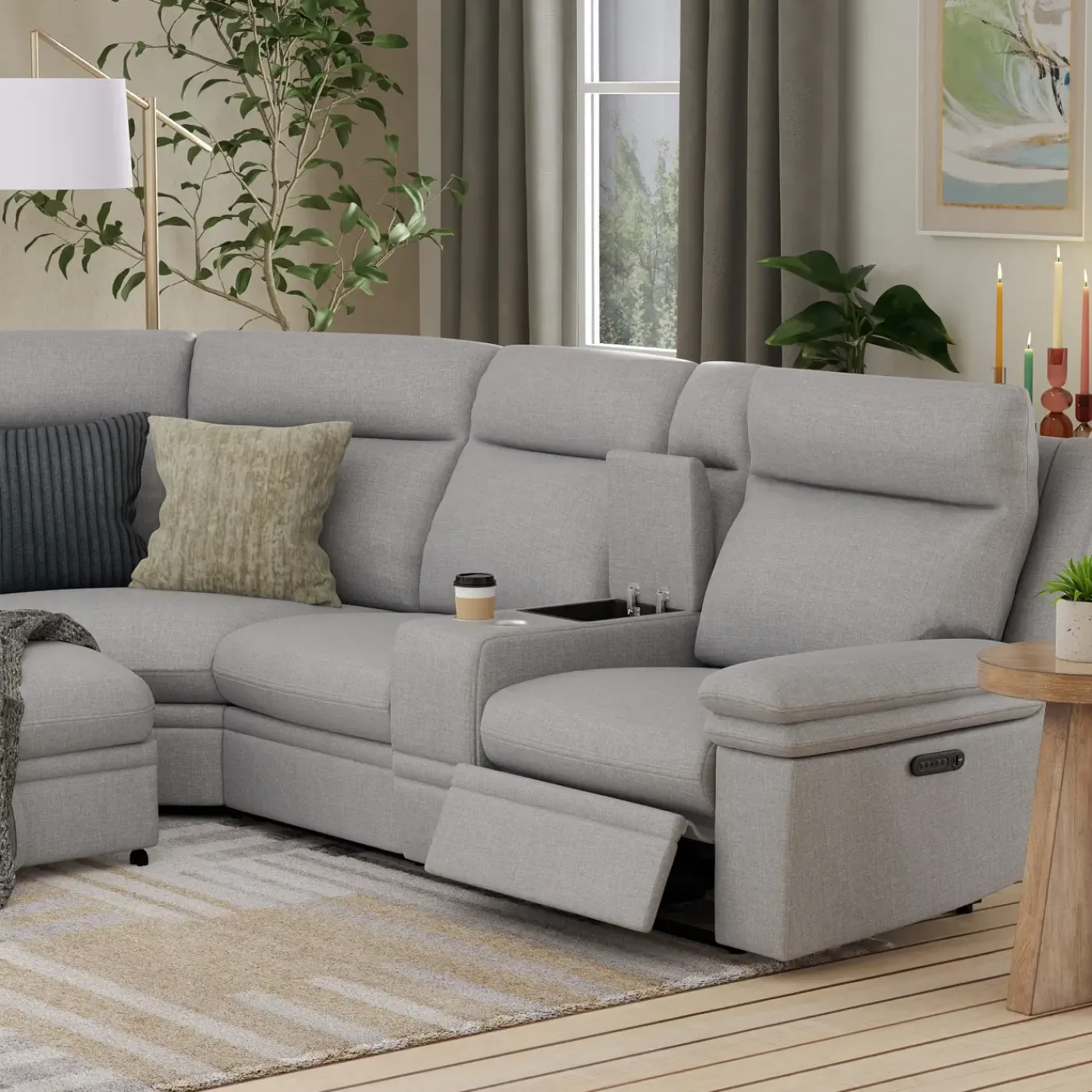 Hot Boyd 6pc Sectional Living Room Sets