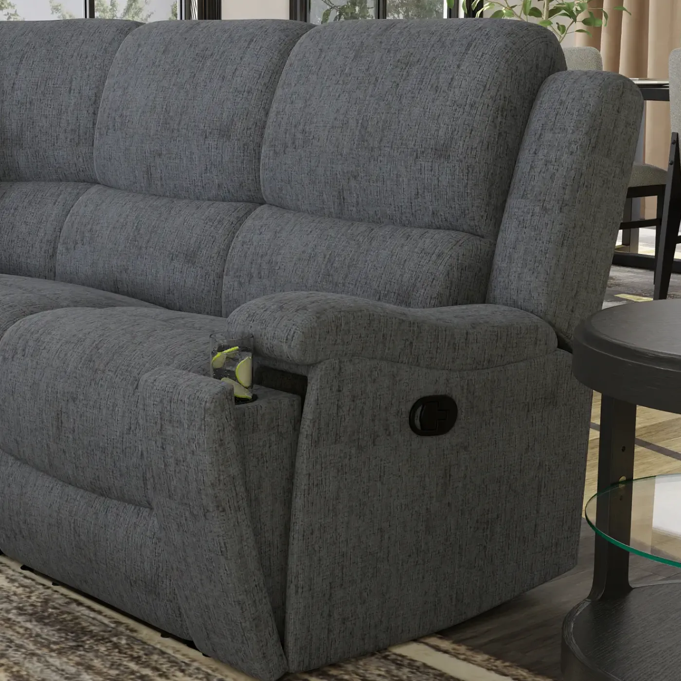 Discount Braxton Reclining Sectional & Recliner Living Room Sets|Sectionals