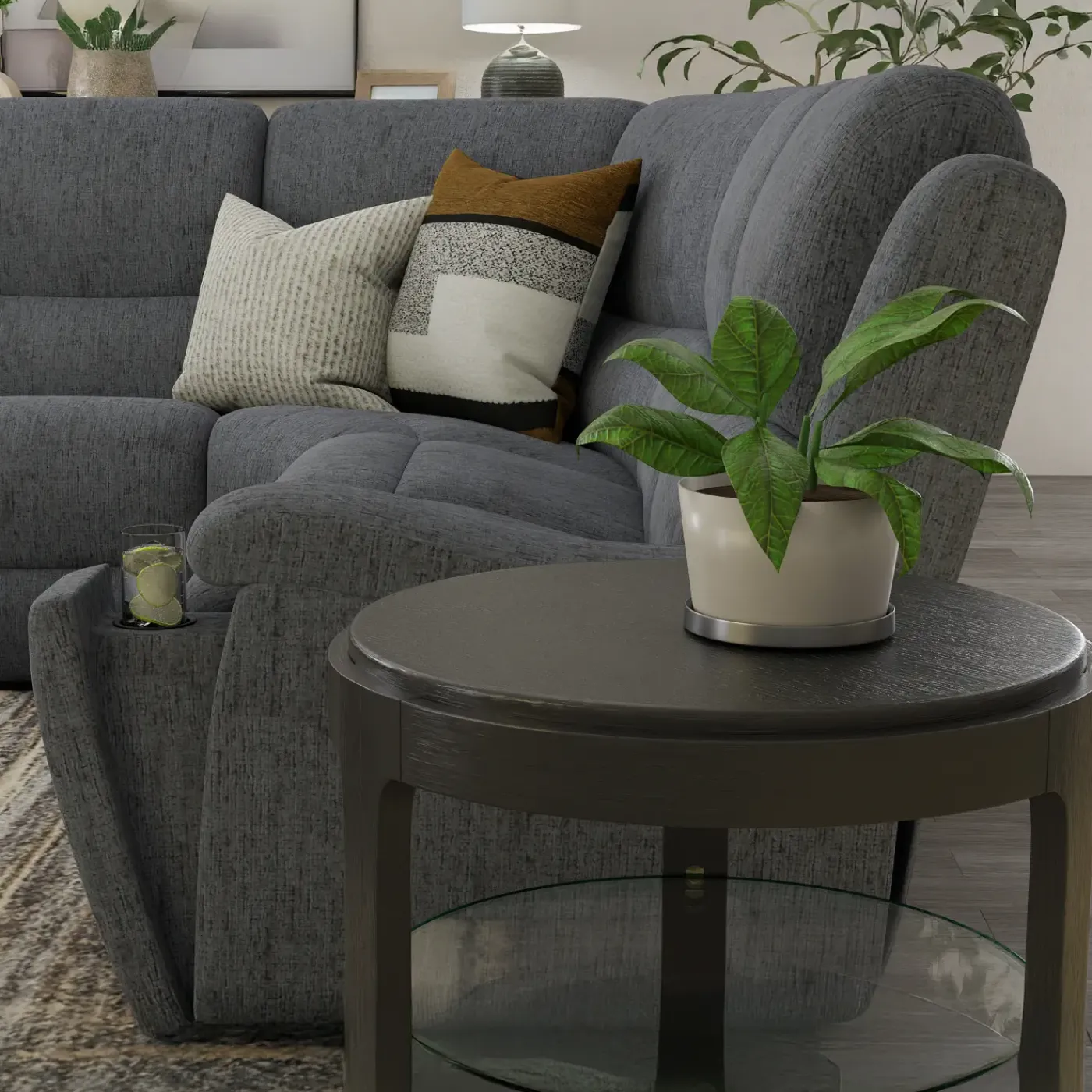 Discount Braxton Reclining Sectional & Recliner Living Room Sets|Sectionals