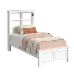 Cali Kids Twin Bookcase Bed Twin Beds