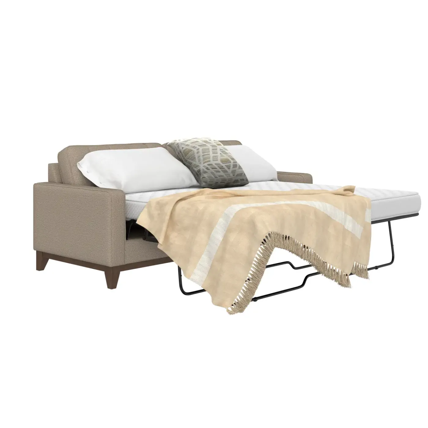 Best Calvin Queen Sleeper Sofa with Matress Sofas & Couches|Sleeper Sofas