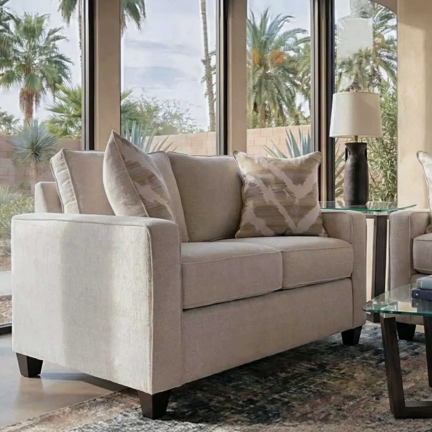 New Carmine Loveseat Loveseats