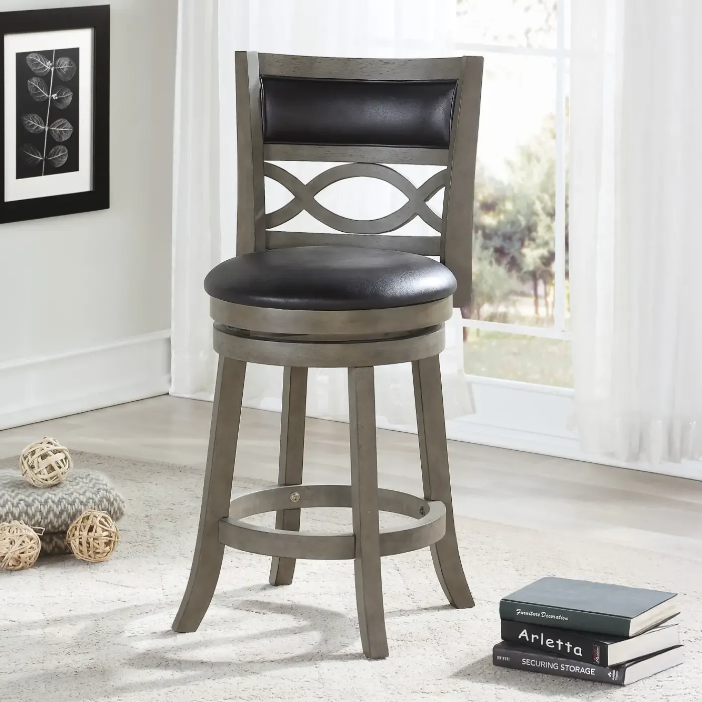 Discount Chesley Stools Dark Bar Stools