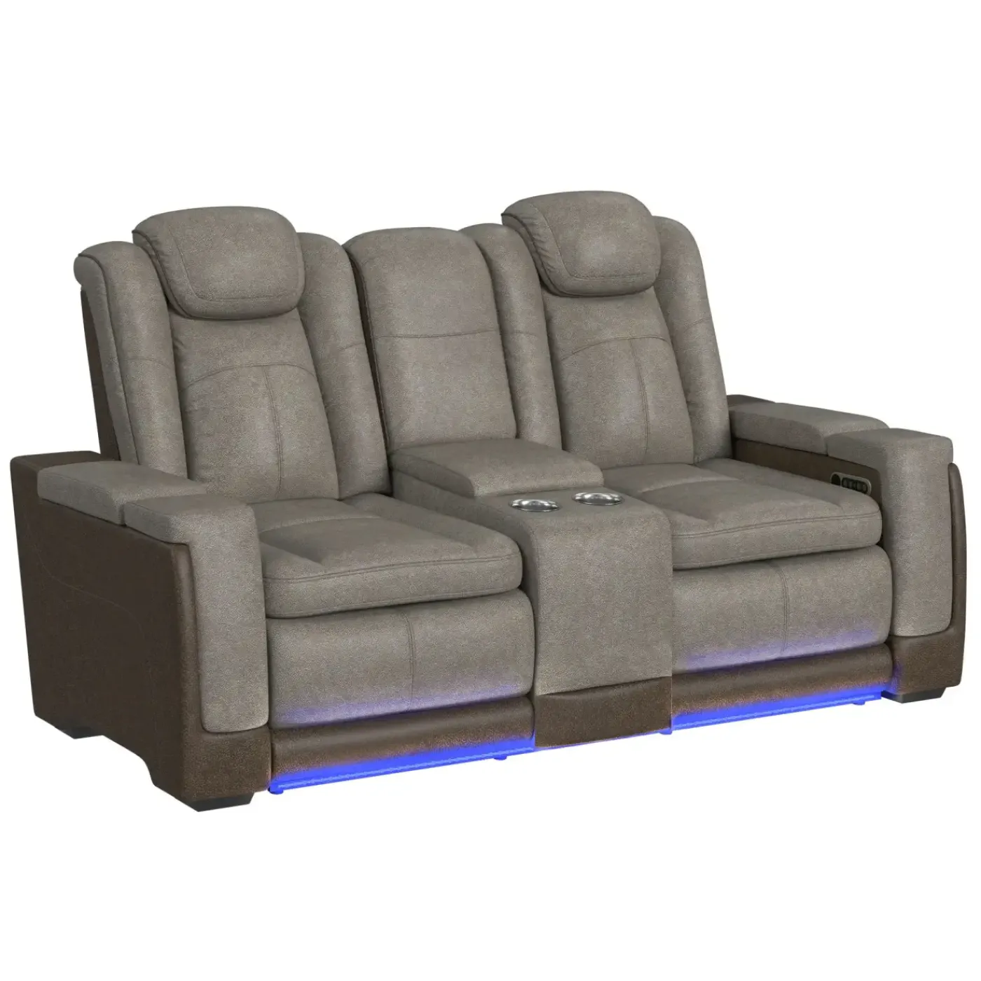 New Cinema Buy the Power Reclining Sofa, Get the Power Reclining Loveseat Free Living Room Sets|Reclining Furniture