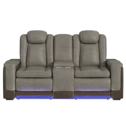 New Cinema Buy the Power Reclining Sofa, Get the Power Reclining Loveseat Free Living Room Sets|Reclining Furniture