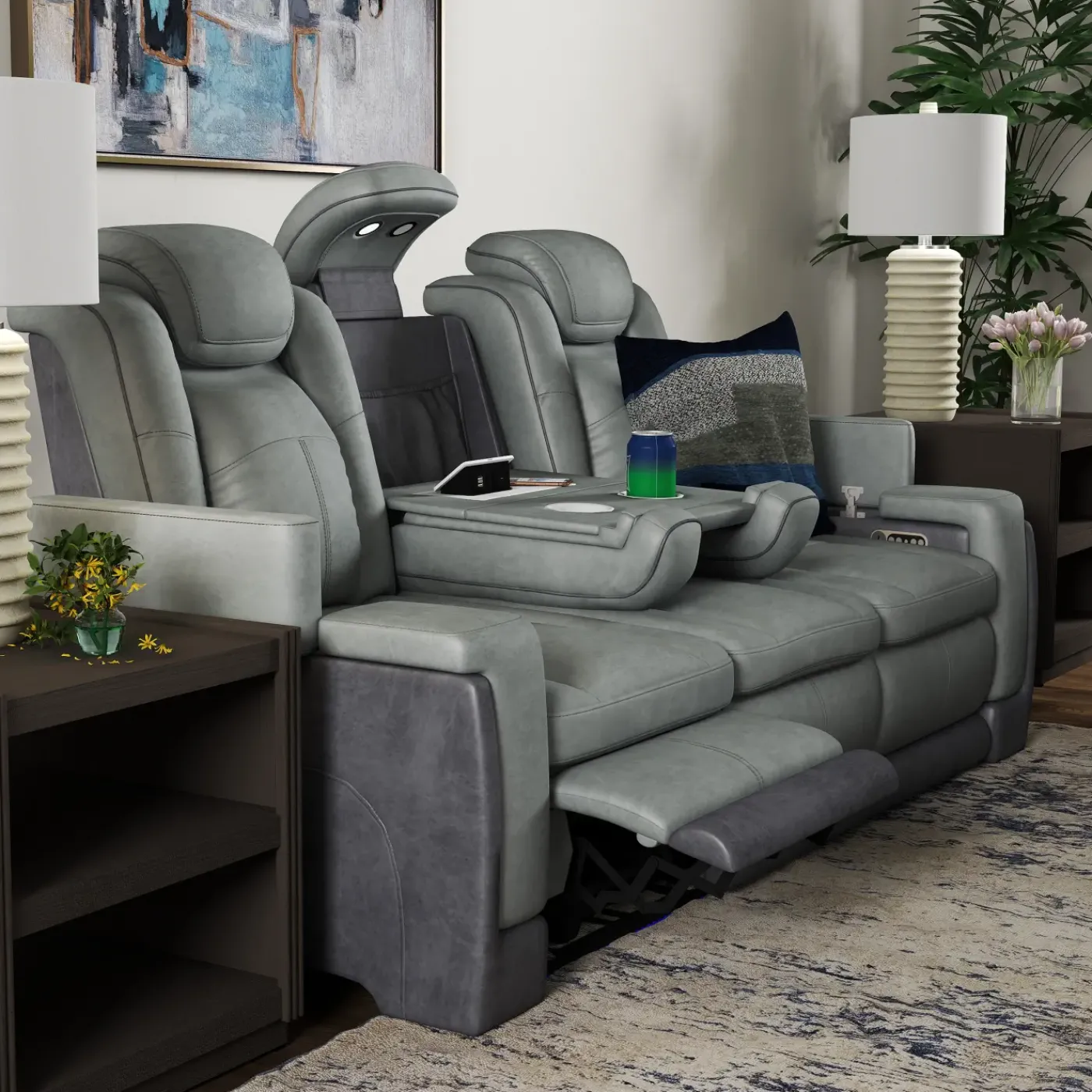 Hot Cinema Power Sofa Sofas & Couches
