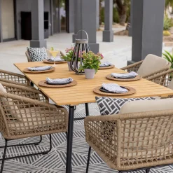 Clear River Dining Table Outdoor & Patio|Outdoor Dining
