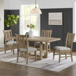 Hot Clemson 5pc Dining Set: Table & 4 Side chairs Dining Room Sets