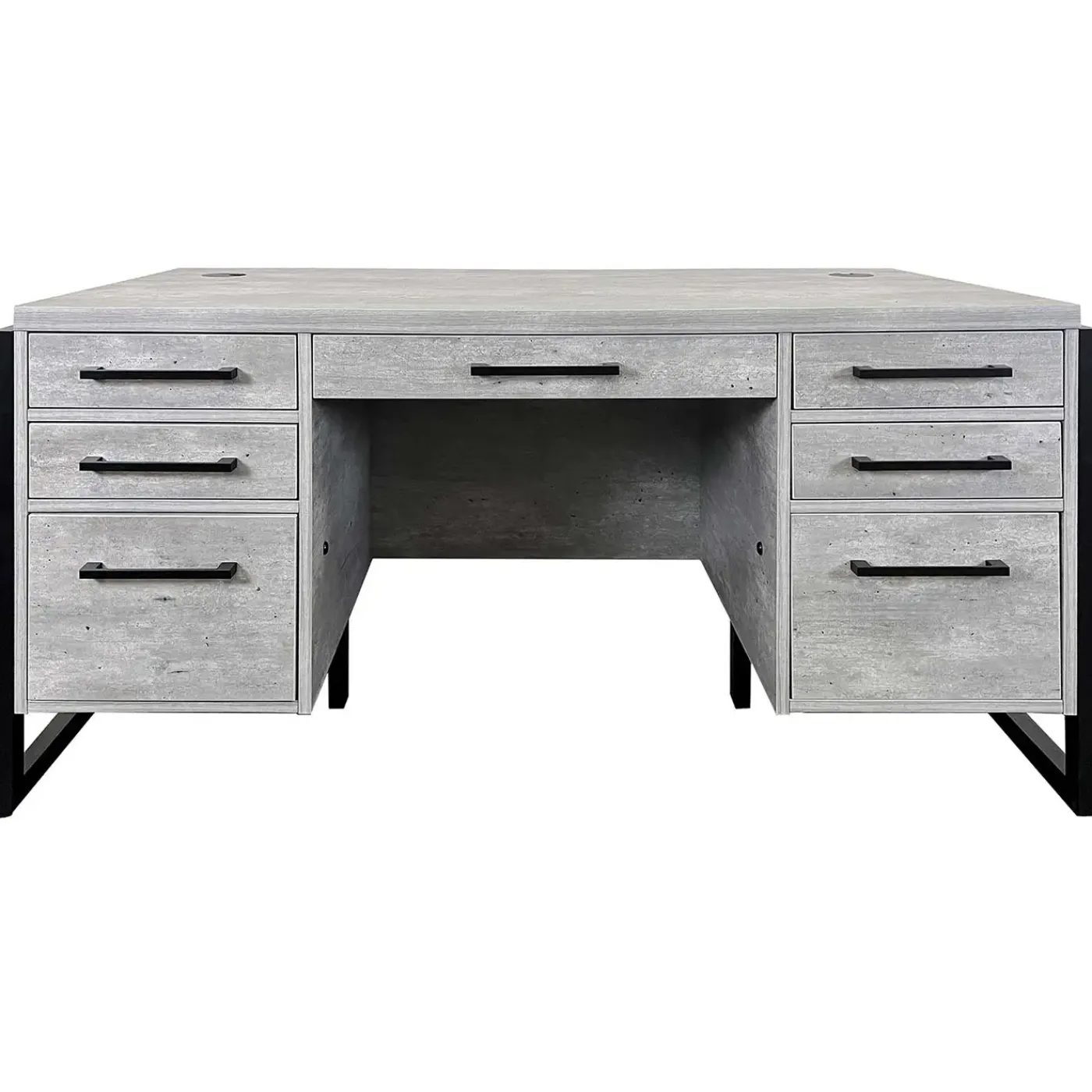 Outlet Colby Double Pedestal Desk Desks
