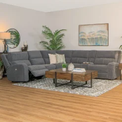 Hot Dawson 6pc Power Reclining Sectional Living Room Sets|Sectionals