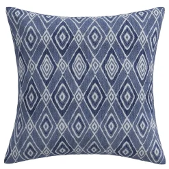 Diamond Island Indigo Outdoor Pillow Outdoor Accent Tables & Decor