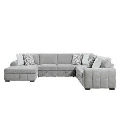 Online Dreamscape 4pc Sleeper Sectional with LAF Storage Chaise Living Room Sets|Sectionals