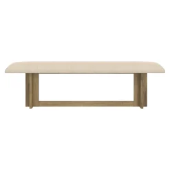 New Durian Upholstered Bench Benches|Dining Chairs
