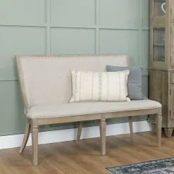 Discount East Bay Extendable Table, 4 Arm Chairs & Bench With Back Dining Room Sets