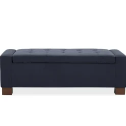 Emmie Navy Storage Bench Benches|Chairs