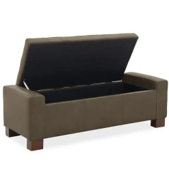 Discount Emmie Slate Storage Bench Benches & Stools|Benches