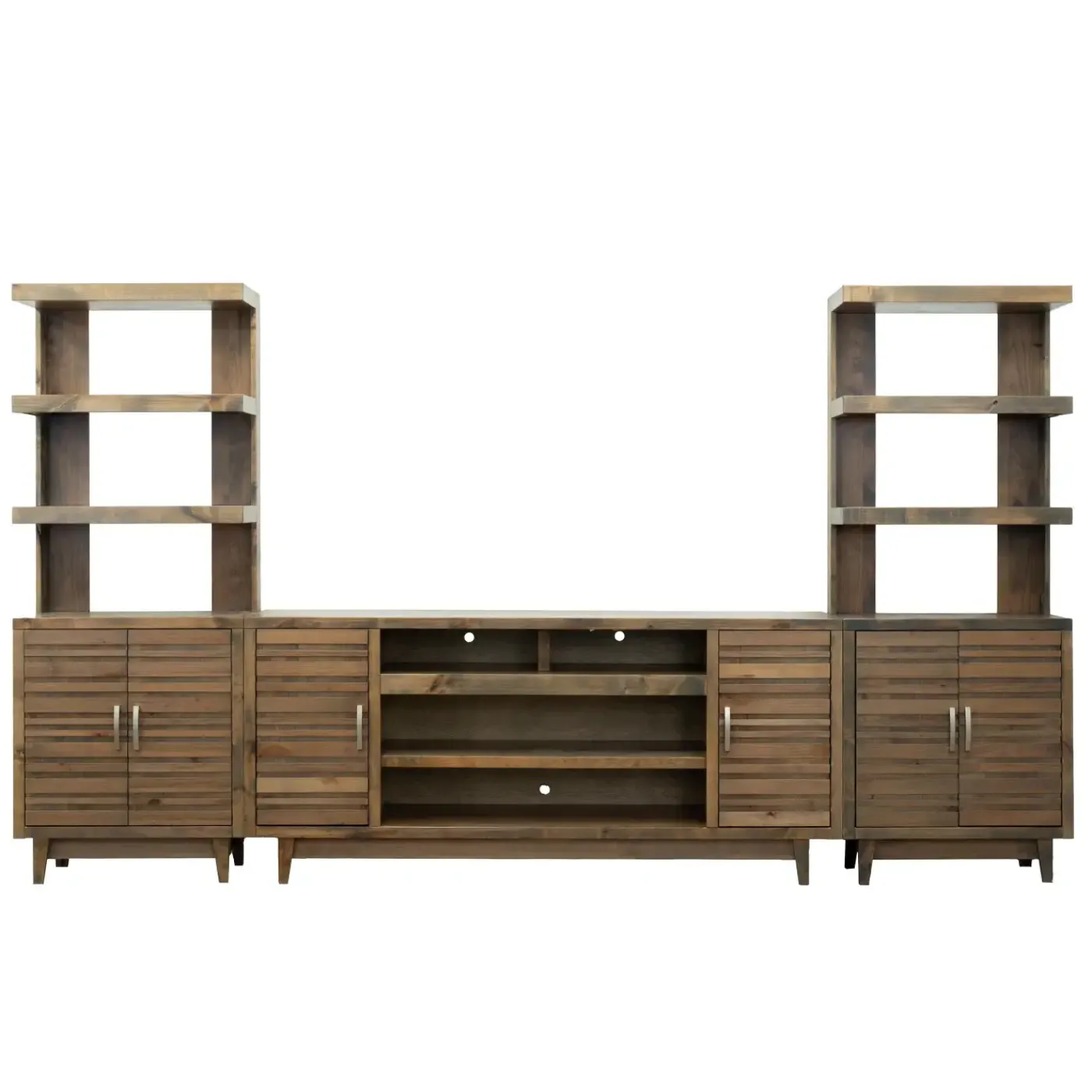 Online Everett 77 Inch Console With 2 Piers Entertainment Centers & Tv Stands