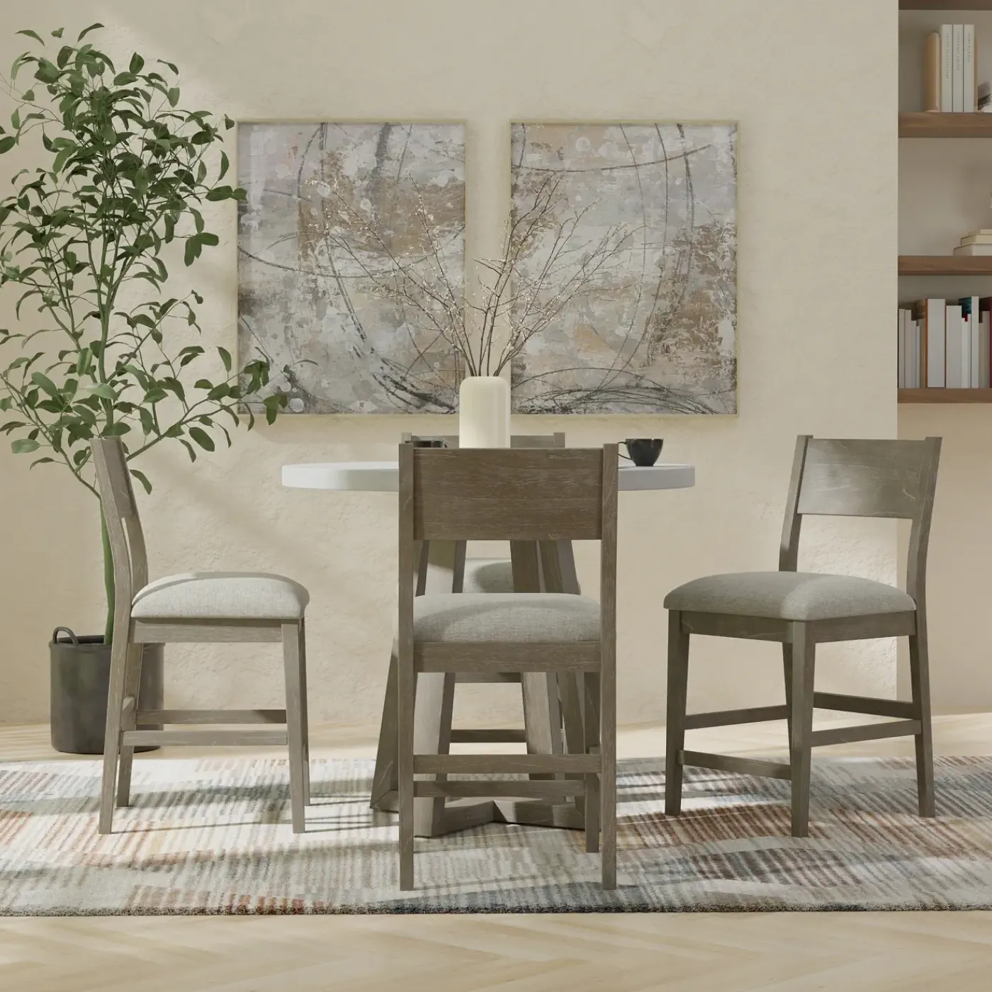 Fallon Round Counter Set-New! Dining Room Sets