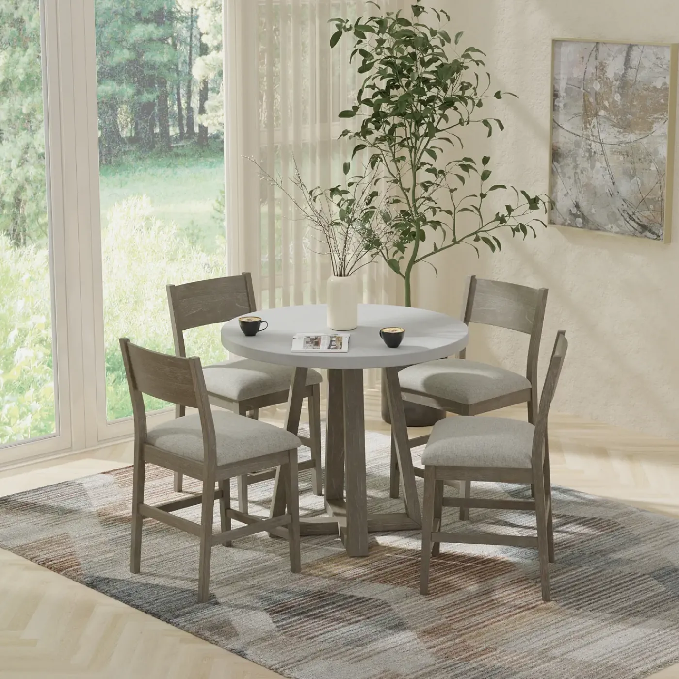 Fallon Round Counter Set-New! Dining Room Sets