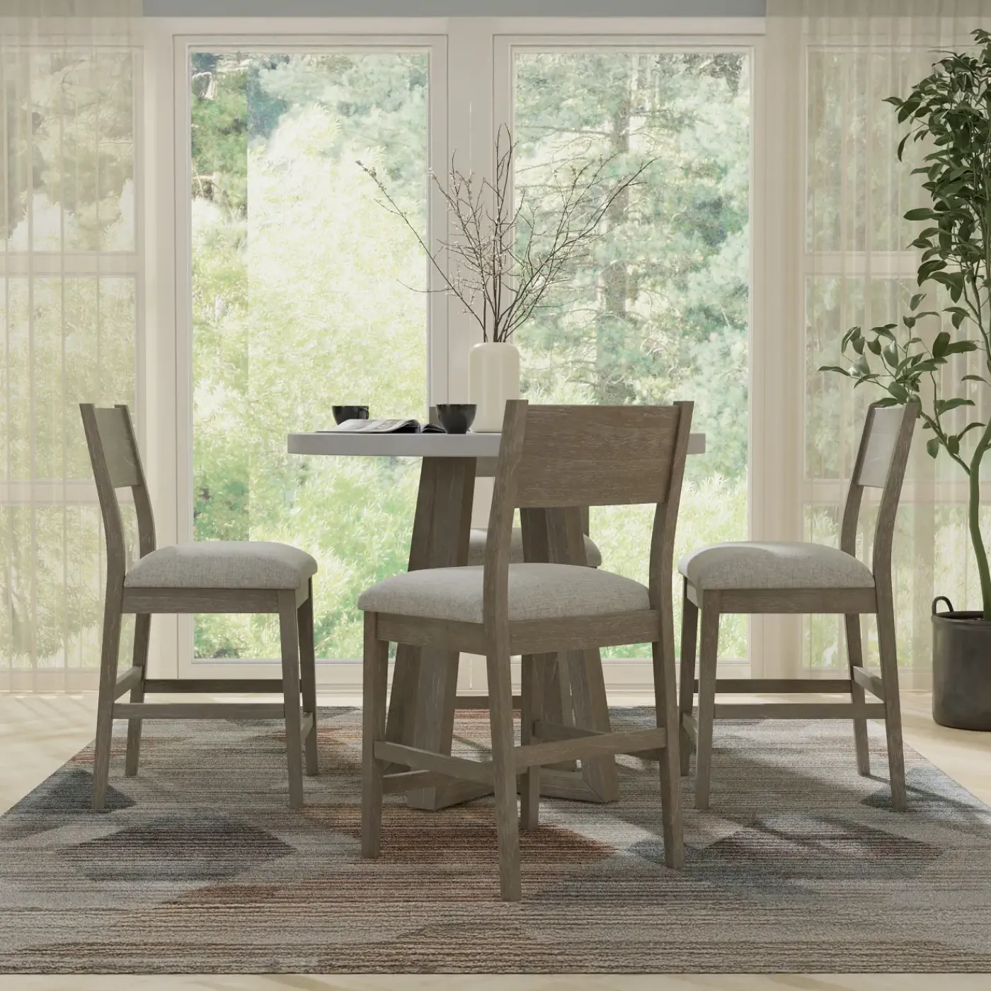 Fallon Round Counter Set-New! Dining Room Sets