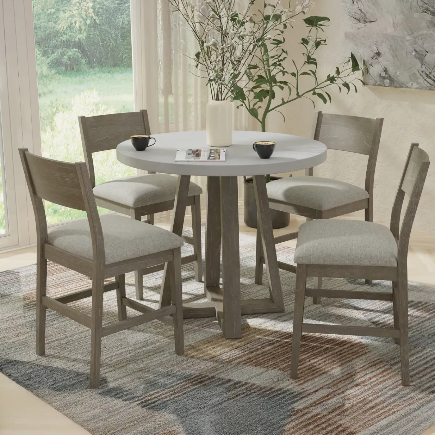 Fallon Round Counter Set-New! Dining Room Sets