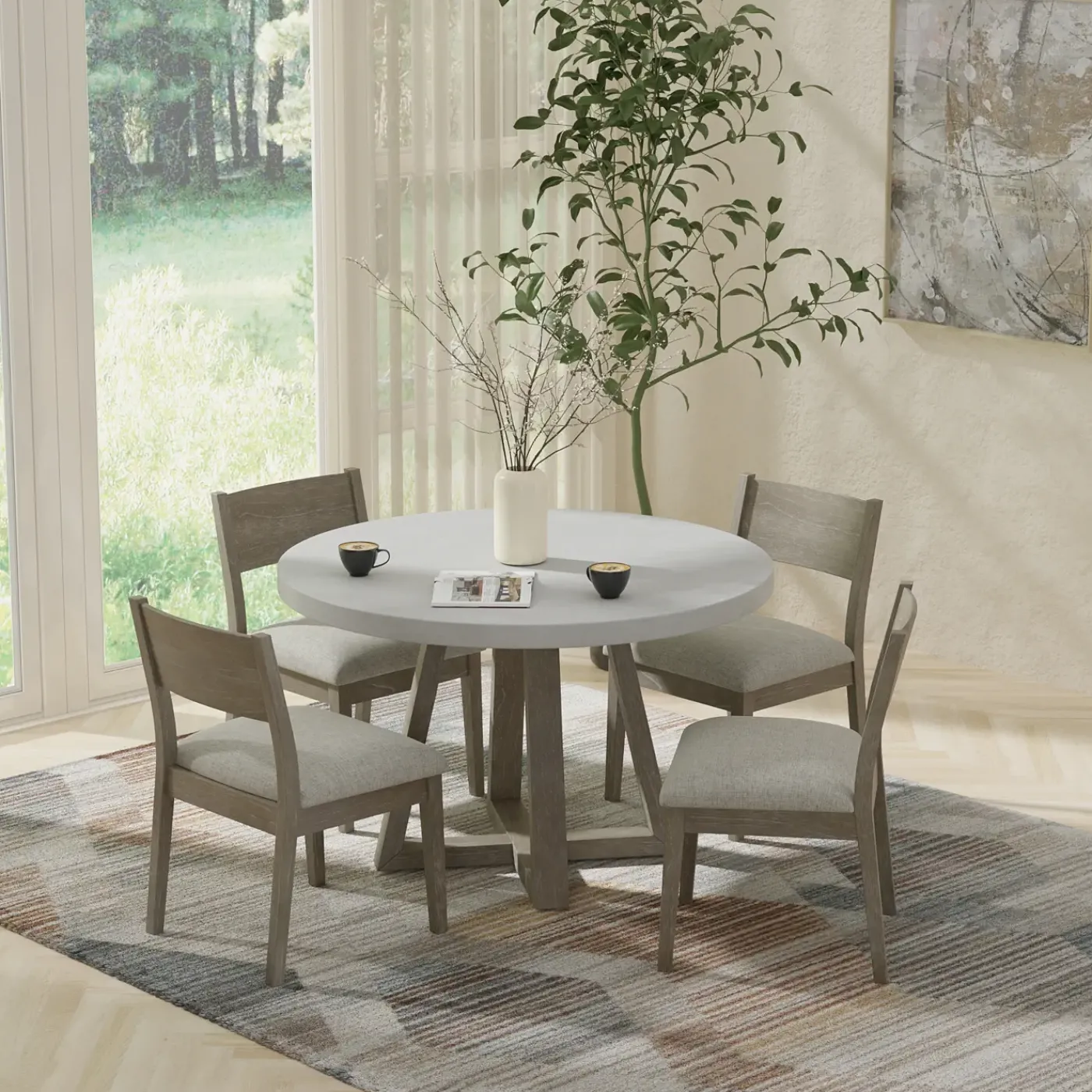 Discount Fallon Round Dining Set-New! Dining Room Sets