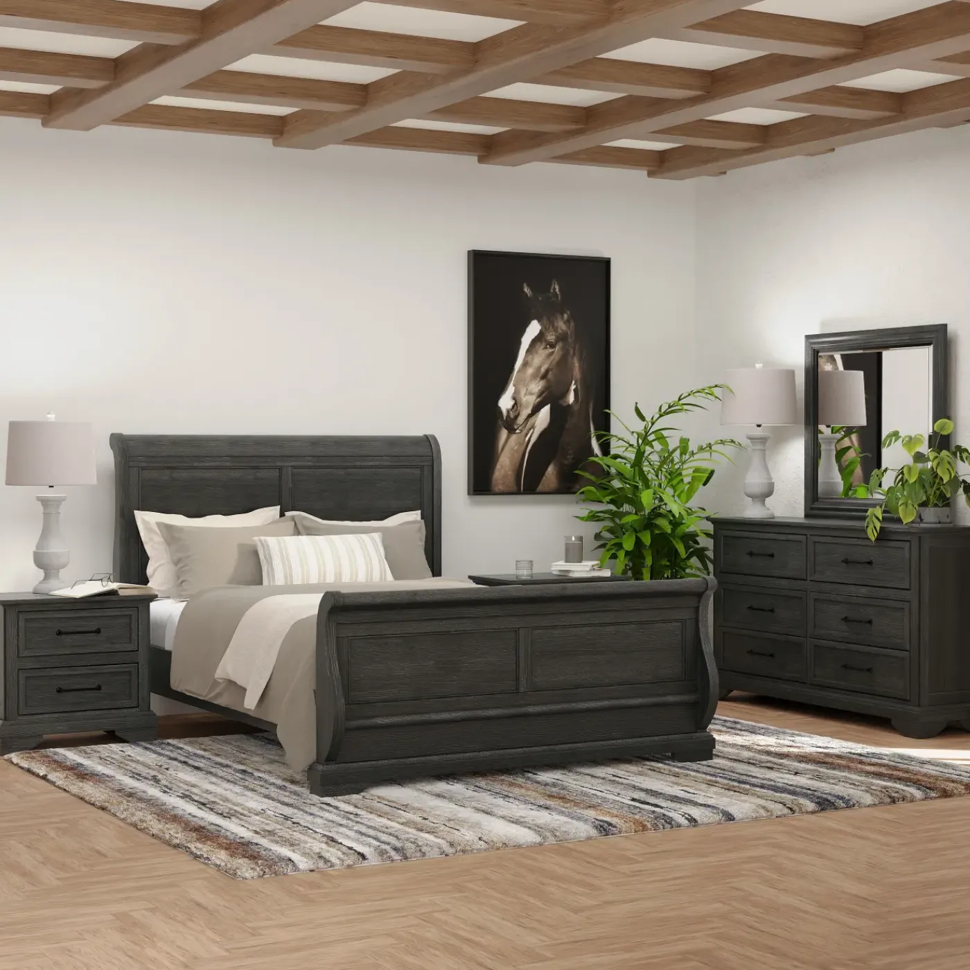 Online Fallston King Bed, Dresser, Mirror, Nightstand Bedroom|All Outlet & Clearance Items